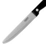 thumbnail of Olympia steakmessen met ronde punt zwart