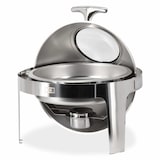thumbnail of HCB Runder Chafing Dish - Rolltop - 6 Liter - Schauglas - Edelstahl