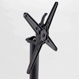 thumbnail of Ensemble table haute de terrasse et 2 chaises en aluminium noir