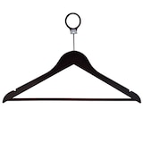 thumbnail of Gruccia in legno con gancio antifurto colore noce