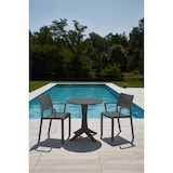 thumbnail of METRO PROFESSIONAL Sedia con braccioli impilabile Tramontana, plastica, antracite