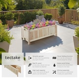 thumbnail of tectake Carré potager BLOMSTER 70 x 30 x 25 cm Marron