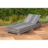 thumbnail of Merxx Multiliege, inkl. Auflage, Stahl/Kunststoffgeflecht, Grau