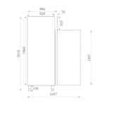 thumbnail of Combisteel Bakkerij Vriezer Monoblok met 1 Deur 737 Liter gemaakt van roestvrij staal