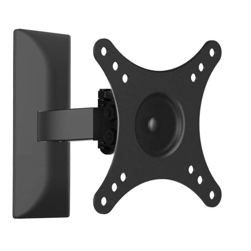 Suporte de parede para smart tv lcd led monitor 12' A 22' giratório com inclinação de 15°