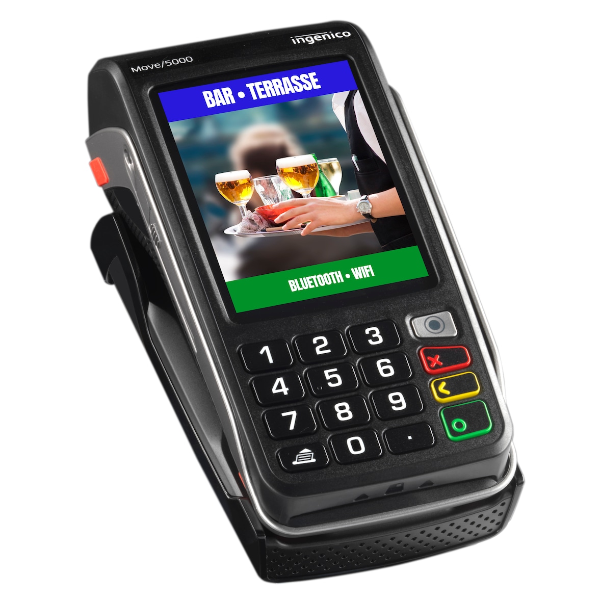 INGENICO MOVE5000 Radio Terminal de paiement portable radio bluetooth