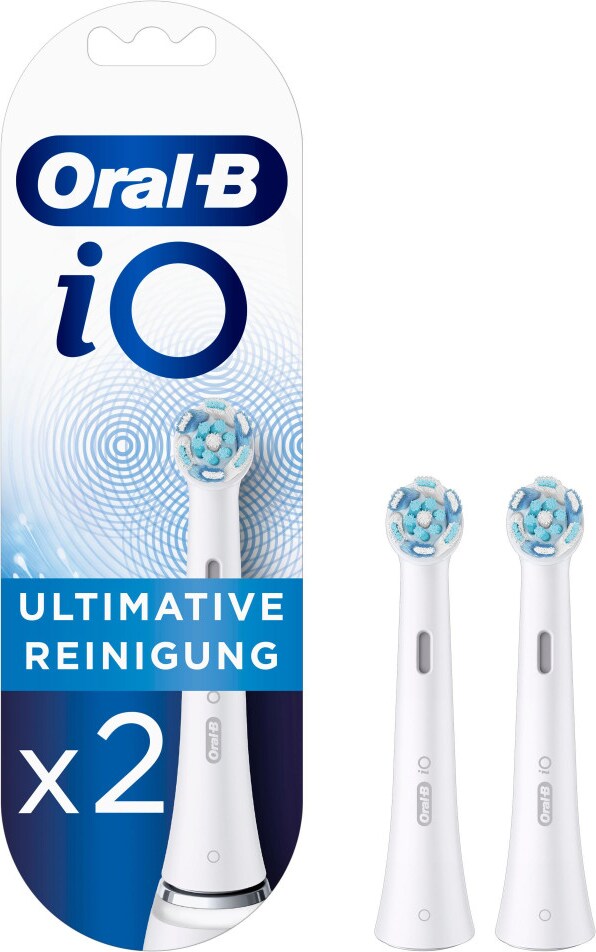 Oral-B iO Ultimative Reinigung Aufsteckbürsten, 2 Stück