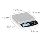 thumbnail of Steinberg Basic - Steinberg Pèse-lettre Balance Poste Digitale Professionnelle SBS-LW-5000/100 (pèse jusqu'à 5 kg à 0,1 g près, plate-forme de pesée