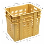 thumbnail of GILAC Manne à pain compacte - 120 L - Beige G180623