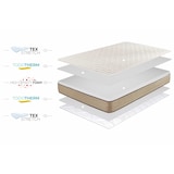 thumbnail of Colchón Núcleo HR Bamboo Care 18cm, 135x190cm - Moonia