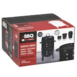 thumbnail of WellHome - Ahumador BBQ de Ø40x78cm con 2 parrillas y termómetro