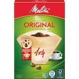 thumbnail of Melitta Filtertüten, mit 3 Aromenzonen, Aroma 1 x 4, naturbraun, 80 Stück