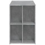 thumbnail of Bureau gris béton 102x50x75 cm bois d'ingénierie Modèle Orion Master Design
