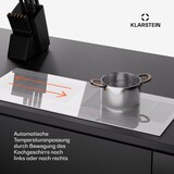thumbnail of Masterzone 90 Slim Flex Induktionskochfeld Einbau 4 Kochzonen 2 Flex-Zonen ThermoBoost Smart Flex Technology max. 7200 Watt Weiß