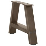 thumbnail of Pieds De Table Basse En Forme De A, 2 Pièces, 50 X (30 31) Cm, Acier