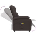 thumbnail of vidaXL Massagesessel Elektrisch Dunkelbraun Stoff