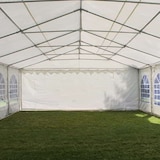 thumbnail of Solycarpa Carpa 6X12 Premium PVC blanca con ventanas