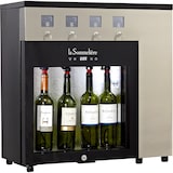 thumbnail of La Sommeliere Distributeur de vin au verre 4 bouteilles, 1 compartiment, Noir et Inox, Classe énergétique B
