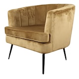 thumbnail of Norah fauteuil velvet goud