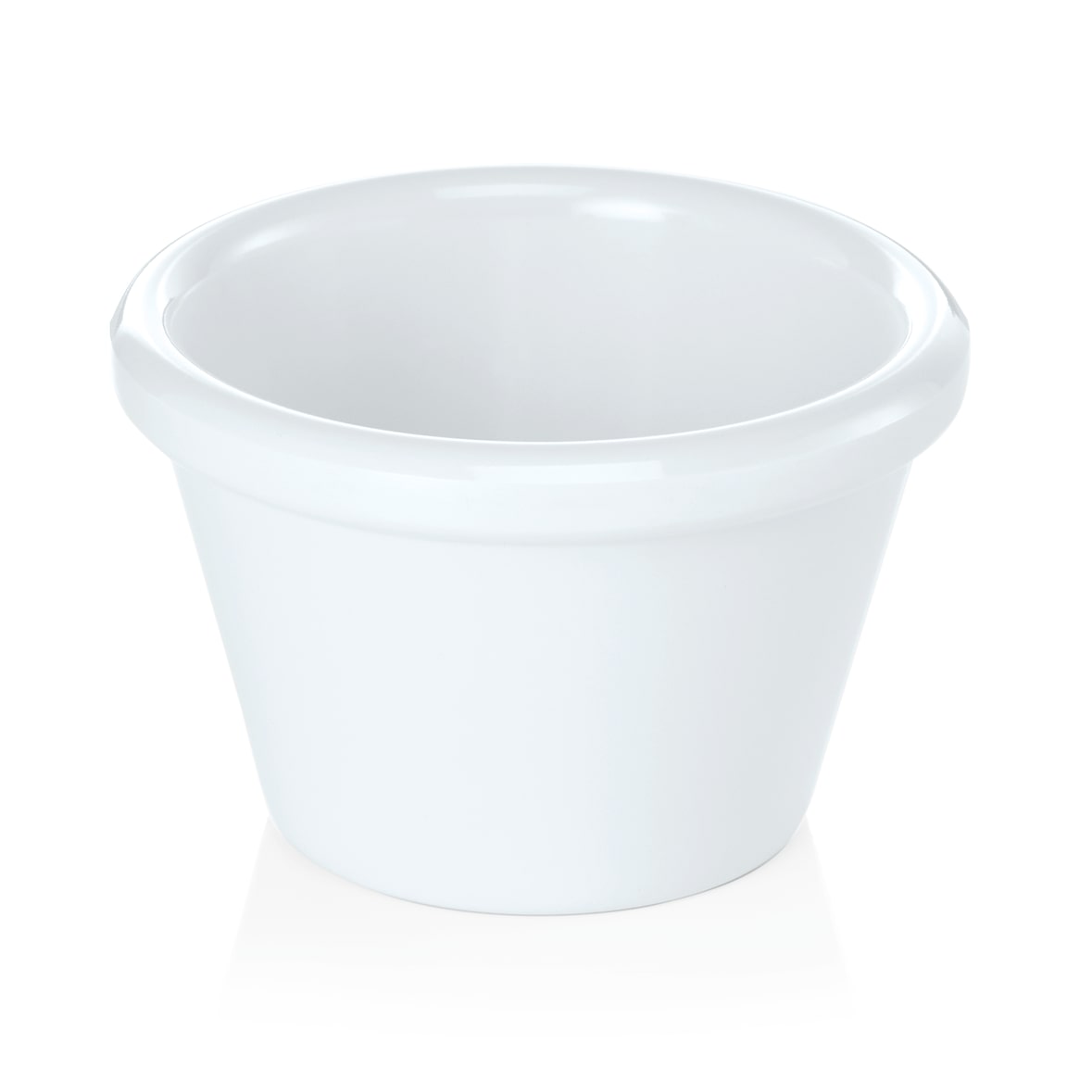 WAS Germany - Dipschale Set, glatter Rand, 50 ml, Ø 7 cm, Set á 12 Stück, Melamin