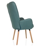 thumbnail of Sillón orejero / Sillón vintage HAVENIO I tejido menta hjh LIVING