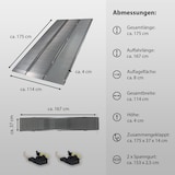 thumbnail of DREIBREIT by TRUTZHOLM 3-fach Auffahrrampe klappbar 175cm Tragkraft 1650kg Alu geriffelt Verladerampe