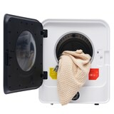 thumbnail of Wäschetrockner 3kg/4,5kg 830W mit fünf Programmen, Überhitzungsschutz, wandmontierbar, in Weiß – ideal für kleine Wohnungen und effizientes Trocknen