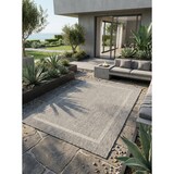 thumbnail of Balkonteppich Einfarbig Wetterfest Waschbar Strapazierfähig Terrasse Garten Schadstoffgeprüft Grau 120x170 cm – ALSTER von Kadima Design