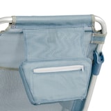 thumbnail of Fauteuil clic clac des plages en polyester bleu ciel