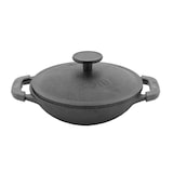 thumbnail of Servierpfanne 14 cm aus Gusseisen emailliert Wok-Pfanne Gusswok Emaillie