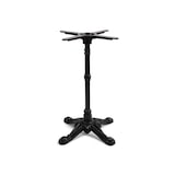 thumbnail of Pie de mesa BISTROT de hierro fundido - Negro - 39x39xH72 cm - 4 ramas - Bistromania