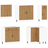 thumbnail of vidaXL 11-tlg. Küchenschrank-Set Porto Artisan-Eiche Holzwerkstoff