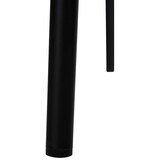 thumbnail of CHEFGASTRO Barhocker POMPEII Schwarz HxBxT 114x43x41cm Kunststoff Creme Barstuhl