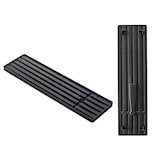 thumbnail of Yamazaki Abtropfgestell Abtropfkorb Abtropfständer Geschirr Metall Abtropfschale schwarz schmal 57x18x16cm