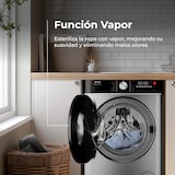 thumbnail of EVVO Lavadora secadora 10 kg + 6 kg carga frontal Nature M10/6, 1400 rpm, Función vapor Steam Wash, Motor Inverter, M-Smart, inox