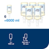 thumbnail of TORK ESSITY Milde Handseife mit Duft, feuchtigkeitsspendend, reichhaltiger Schaum, cremig, 6x1L, Spender S4