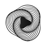 thumbnail of trinity, schwarze obstschale/obstkorb aus stahl, alessi