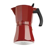 thumbnail of Cafetera de aluminio JATA HCAF2009 de 9 tazas. Apta para todas las cocinas, incluida inducción. Asa maciza especial antiquemaduras