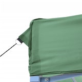 thumbnail of vidaXL Partytent inklapbaar pop-up met 3 zijwanden groen