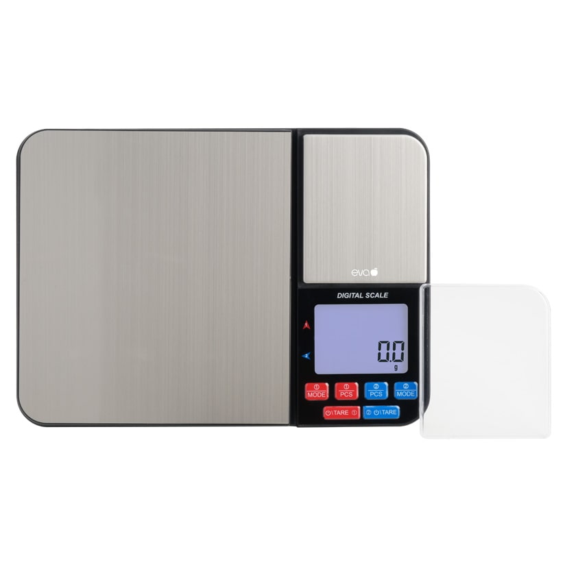 Eva bilancia cucina digitale 2 usi acciaio inox 5kg / 1g