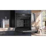 thumbnail of Siemens iQ700, Einbau-Backofen, 60 x 60 cm, Schwarz, Edelstahl HB736G1B1