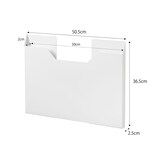 thumbnail of Yamazaki Home Tischset Aufbewahrung für Platzdeken Platzsets weiß modern magnetisch für Sets bis 50cm Tower 04886