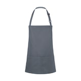 thumbnail of Short Bib Apron Basic with Buckle and Pocket: One Size / Navy
