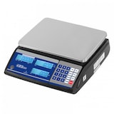 thumbnail of ABDPRO - Balance de commerce homologuée poids-prix, portée 6 kg, précision 2 g, plateau 204x263 mm