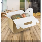 thumbnail of MONOUSO - Caja de Menú Kraft 225x145x150mm (25 Uds)