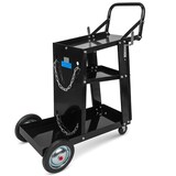thumbnail of mobiler Schweißwagen 80 kg Schweißmobil Schweißgerätewagen Gasflaschenwagen 3 Ablagefächer