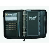 thumbnail of bind Systemplaner A6 Leder Reißverschluss Einlagen Terminkalender Jahreseinlage Kalender schwarz 10100