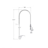 thumbnail of Grifo Industrial Fregadero para Hostelería 2 Aguas con Grifo Ducha - TS-2M