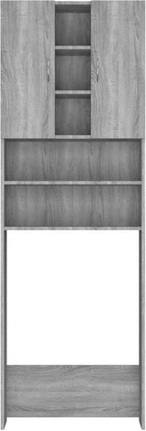 thumbnail of vidaXL Waschmaschinenschrank Grau Sonoma 64x25,5x190 cm