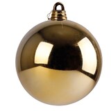 thumbnail of Christbaumkugel gold Weihnachtskugel ⌀ 30 cm Baumschmuck Deko-Kugel glänzend : Gold : ⌀ 30 cm